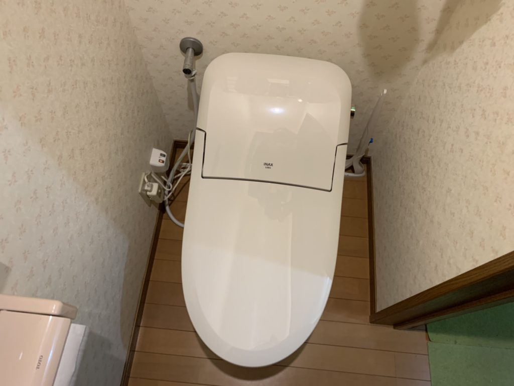 沼田市 トイレ工事 《リクシル プレアスLS 寒冷地仕様》 -リフォームモリハウスー
