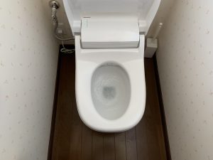 渋川市　トイレ工事　《Panasonic　アラウーノS160》－リフォームモリハウスー