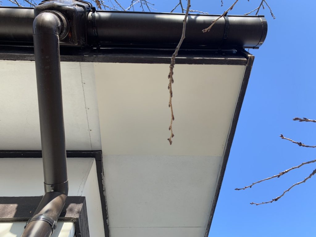渋川市　軒下補修工事　　　　　－リフォームモリハウスー