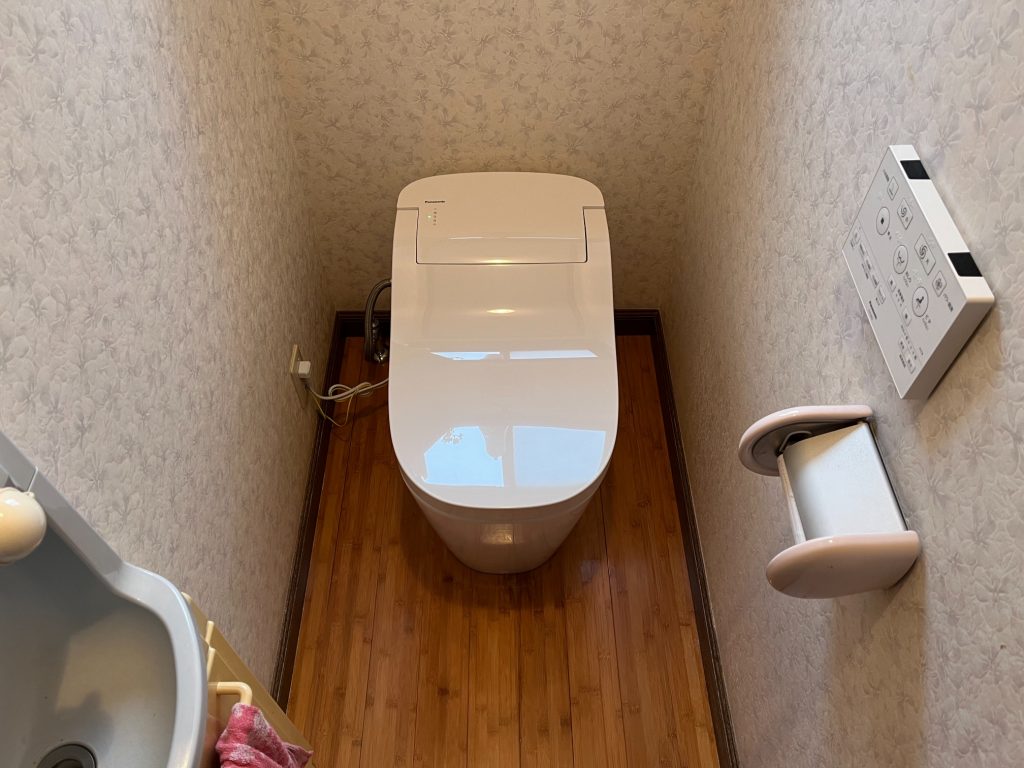 東吾妻町　トイレ工事　〈パナソニック　アラウーノS161　タイプ2〉　－リフォームモリハウスー