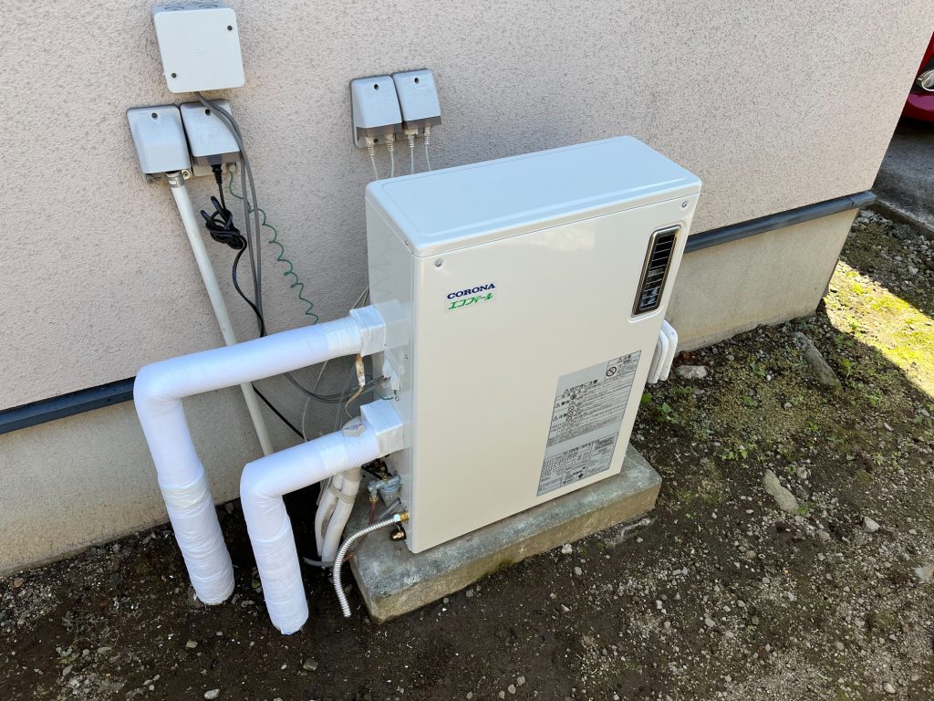 榛東村 石油給湯器工事 〈UKB-EF47(MP)〉 -リフォームモリハウスー