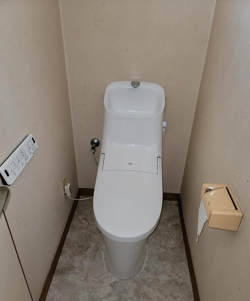 渋川市　トイレ工事　〈リクシル　アメージュZA2〉　－リフォームモリハウスー