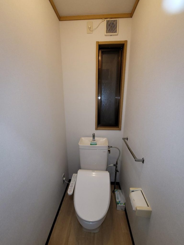 渋川市　トイレ内装工事　－リフォームモリハウスー