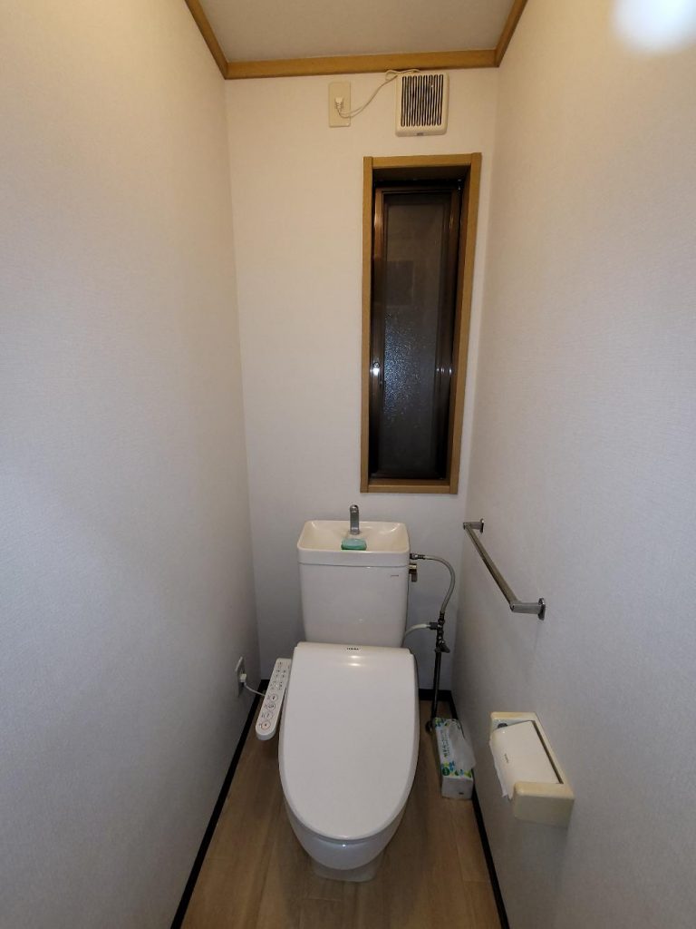渋川市 トイレ内装工事 -リフォームモリハウスー