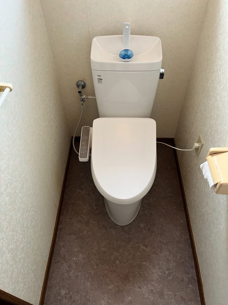 榛東村 トイレ工事 〈リクシル アメージュZ+D〉 -リフォームモリハウスー
