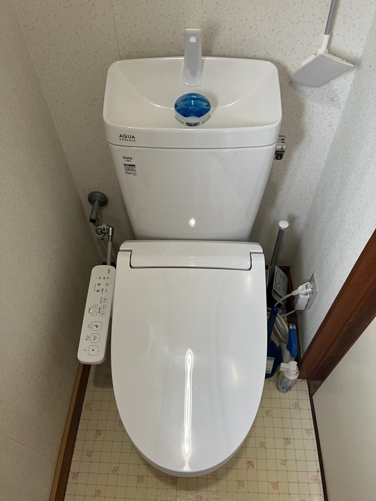 渋川市　トイレ工事　〈リクシル　アメージュZ+KA31〉　－リフォームモリハウスー