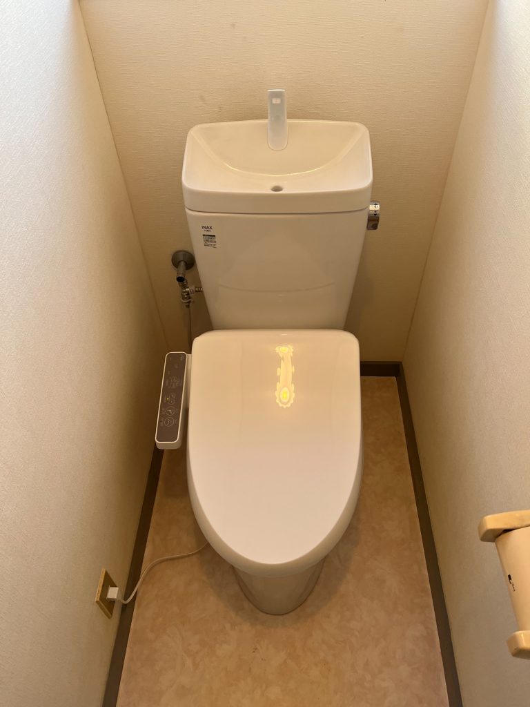 渋川市　トイレ工事　〈リクシル　アメージュZ＋D〉　－リフォームモリハウスー