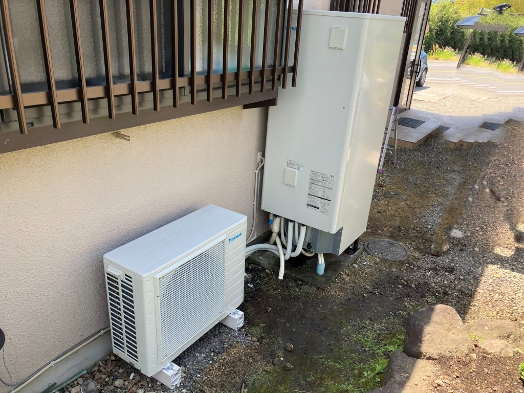 渋川市 エコキュート工事 -リフォームモリハウスー