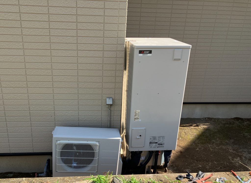 渋川市 エコキュート工事 〈三菱 エコキュート Aシリーズ 370ℓ〉