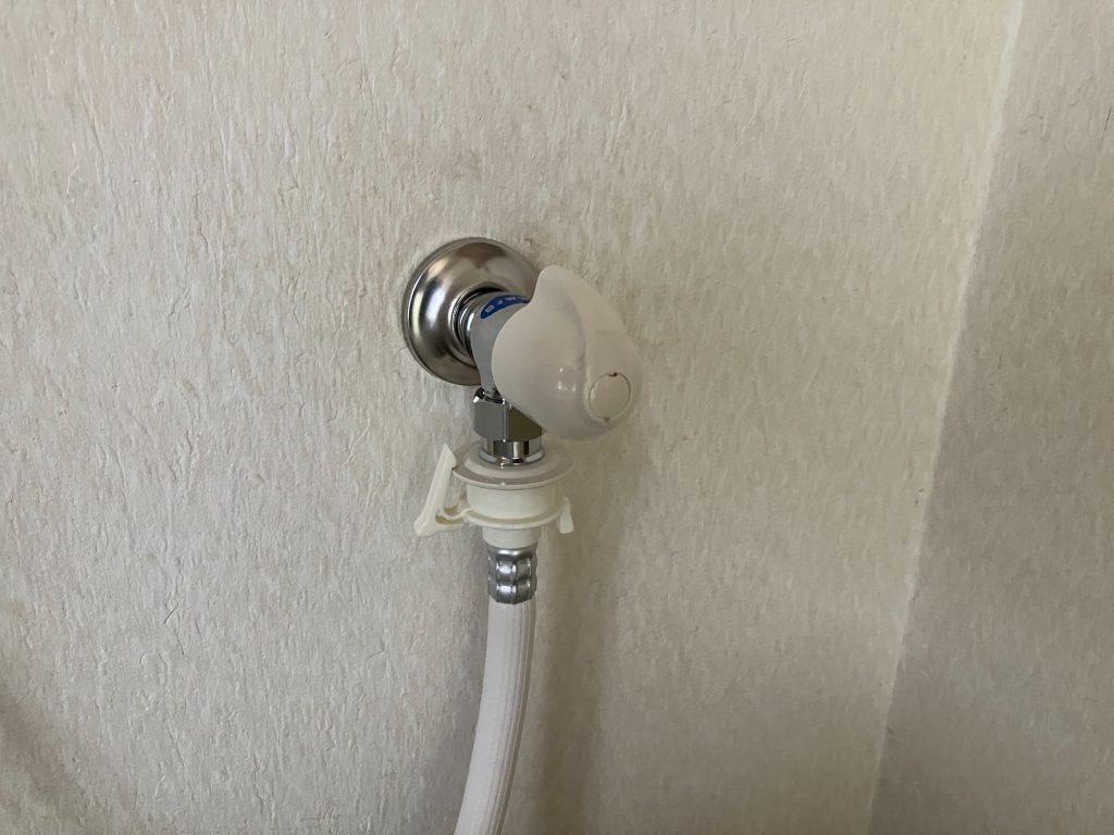 高崎市 洗濯機水栓交換
