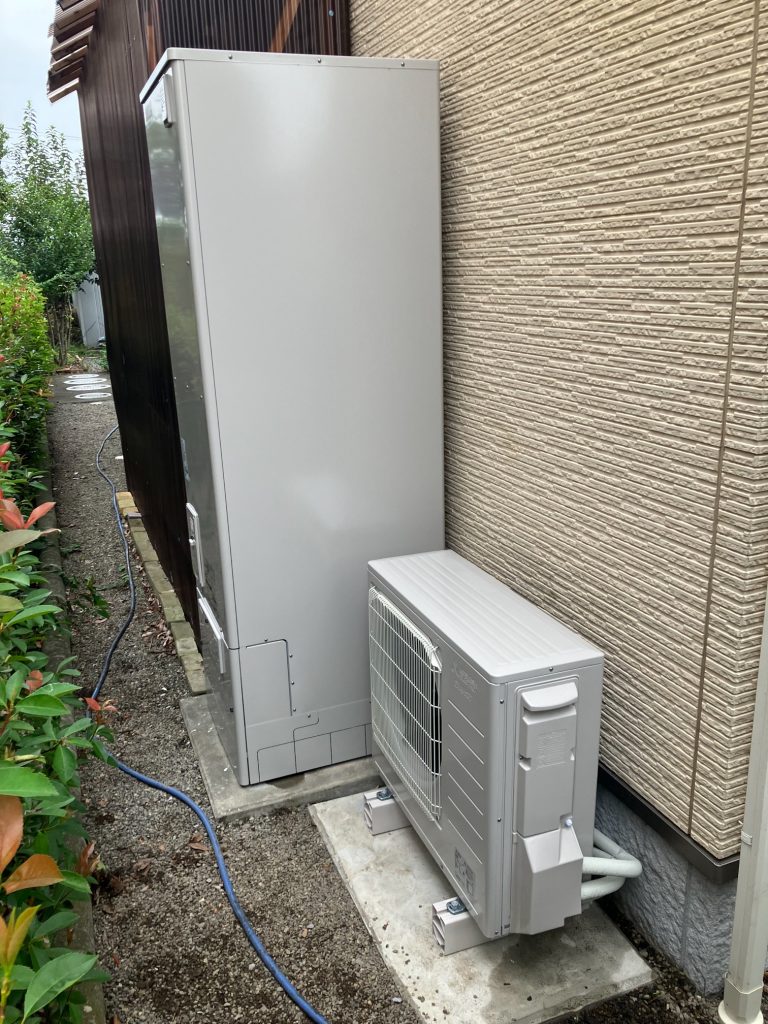 渋川市 エコキュート工事 〈三菱 Aシリーズ 460L〉