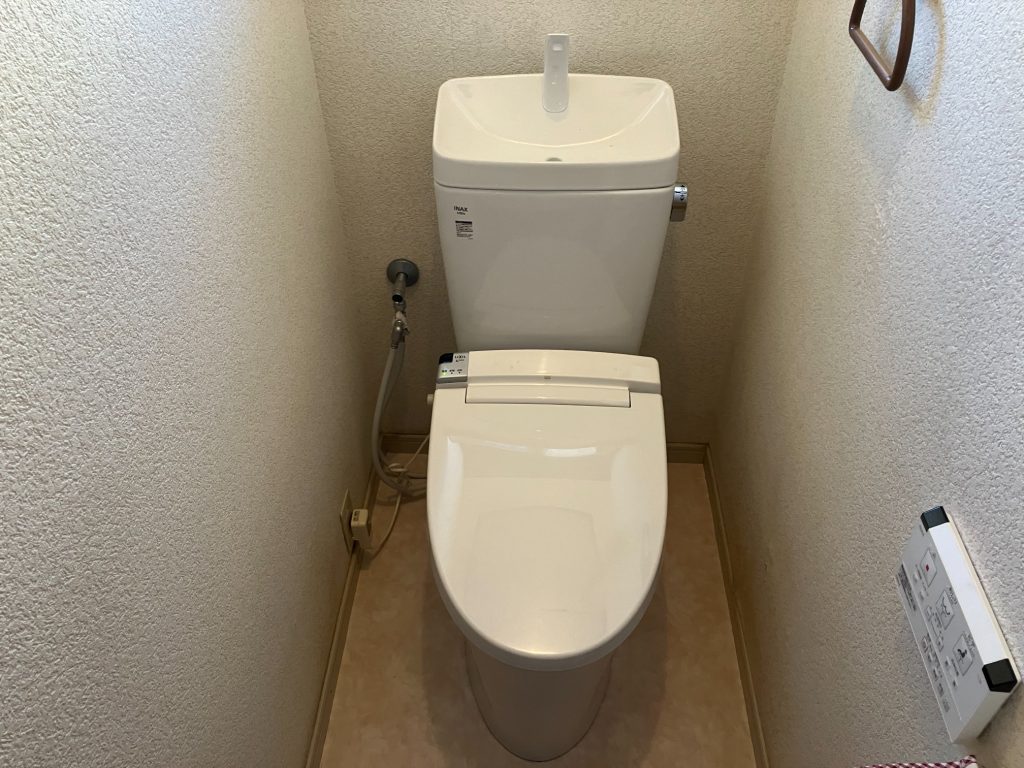 吉岡町　トイレ便器交換　　＜LIXIL　アメージュＺ＞