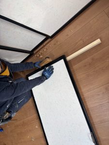 渋川市　和室床工事〈LIXIL　フローリング　ラシッサSフロア　クリエラスク〉