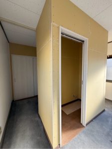 渋川市　トイレ新設工事〈LIXIL　アメージュZ＋シャワートイレD〉
