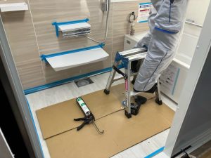 渋川市　浴室工事〈タカラ　システムバス　ぴったりサイズグランスパ〉