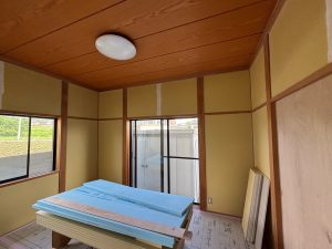 吉岡町　和室→洋室工事〈LIXIL　ラシッサＳ　フロア〉
