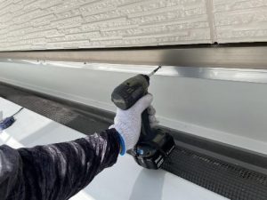 渋川市　外部改修工事〈2液性変成シリコンコーキング〉