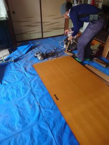 渋川市　襖・障子貼替〈建具調整〉