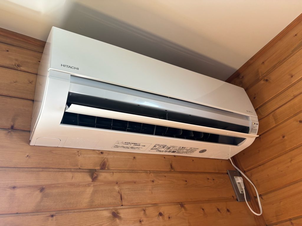 渋川市　エアコン新設工事　