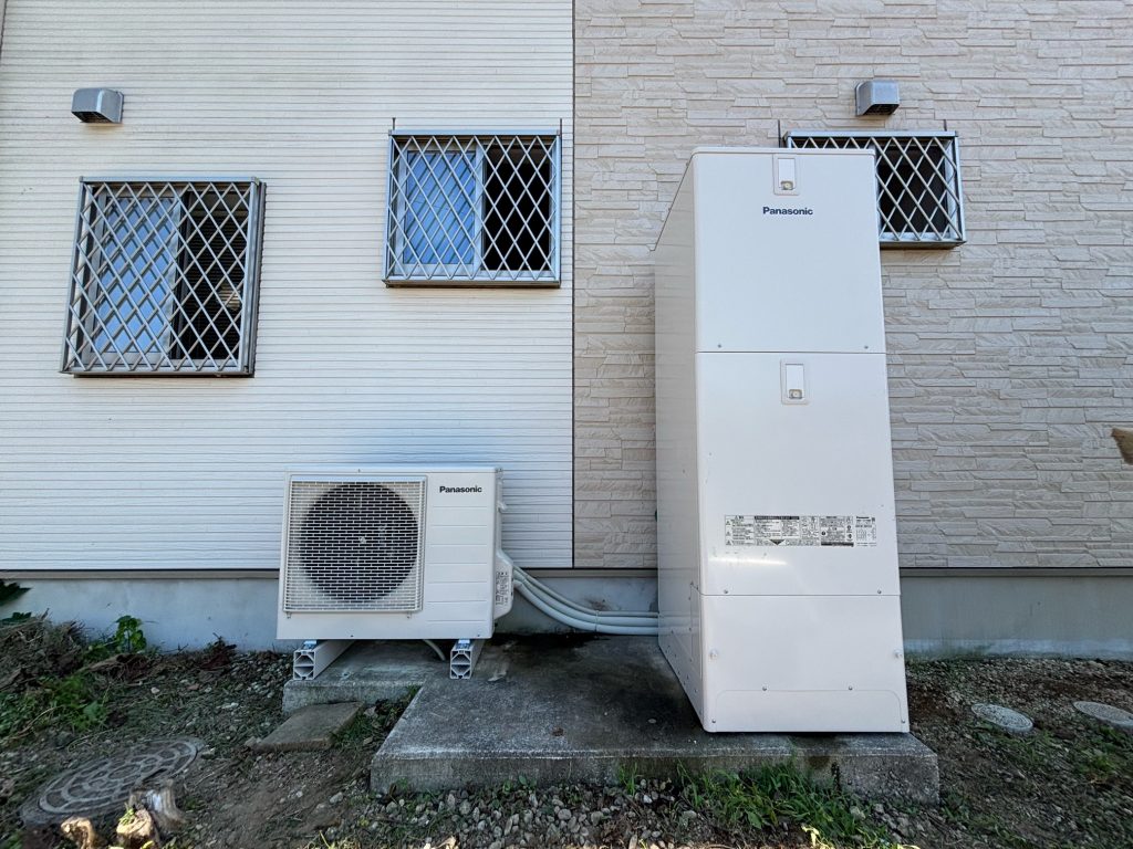 渋川市　エコキュート工事　〈パナソニック　エコキュート　370ℓ　HE-SU37LQS〉