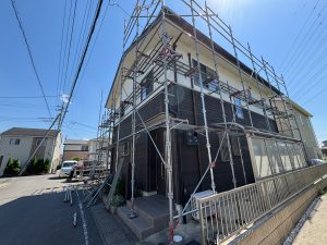 前橋市　外壁・屋根コーキング塗装〈ハイリッチシリコン塗料〉