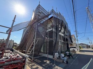 前橋市　外壁・屋根コーキング塗装〈ハイリッチシリコン塗料〉