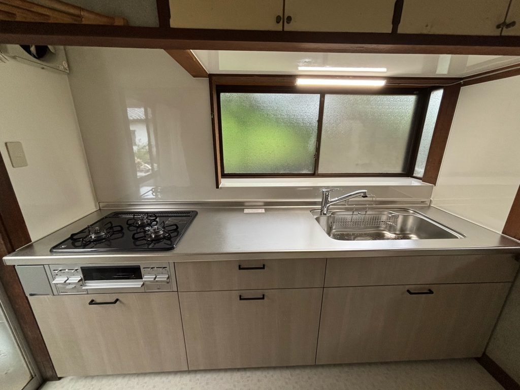 渋川市　キッチン工事　〈LIXIL　シエラ　I型　2550〉