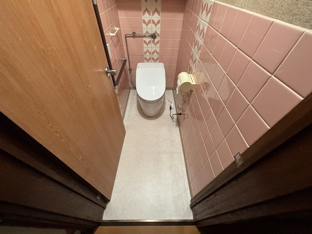 渋川市　1Ｆトイレ工事〈ＴＯＴＯ　ウォシュレットＧＧ1〉