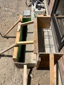 渋川市　店舗改装工事〈玄関工事〉