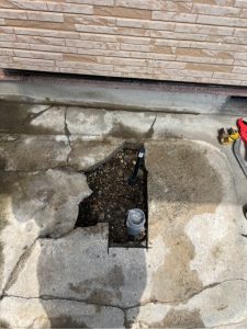 渋川市　外水栓工事〈外水栓移動〉