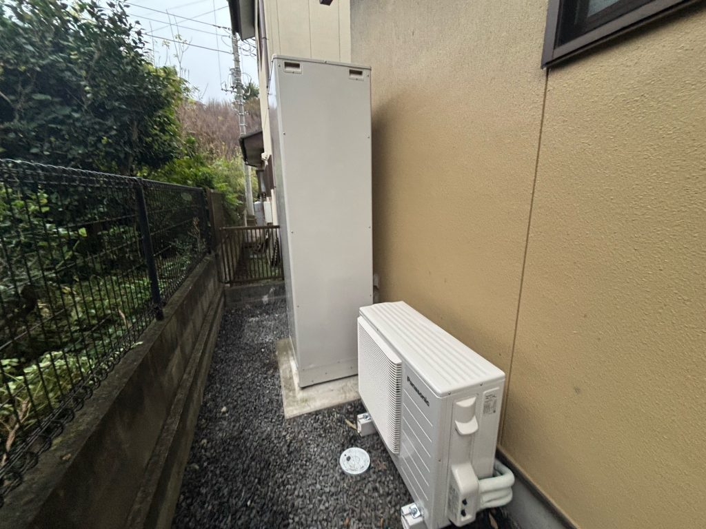 渋川市　エコキュート新設工事　〈Panasonic　高圧フルオート　460ℓ　HE-H46LQS〉