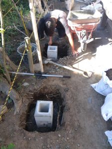 渋川市　玄関引戸工事〈立山アルミ　戸車〉