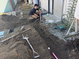 渋川市　給水・給湯管新設（排水管漏れ調査）