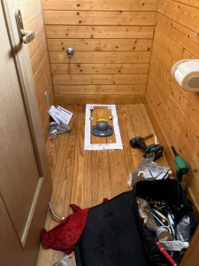 渋川市　2Ｆトイレ工事〈LIXIL　アメージュZ+シャワートイレD〉