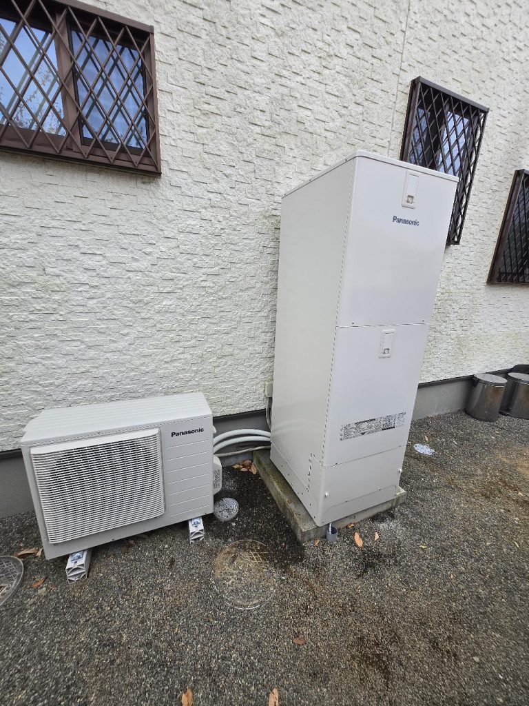 渋川市　エコキュート工事〈Panasonic　エコキュートSシリーズ　フルオート370ℓタイプHE-S37LQS〉