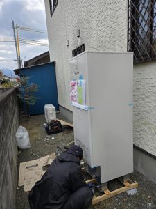 渋川市　エコキュート工事〈Panasonic　エコキュートSシリーズ　フルオート370ℓタイプHE-S37LQS〉