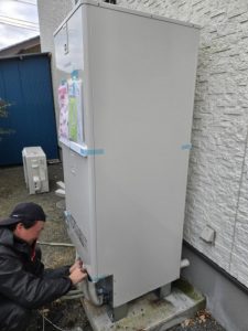 渋川市　エコキュート工事〈Panasonic　エコキュートSシリーズ　フルオート370ℓタイプHE-S37LQS〉