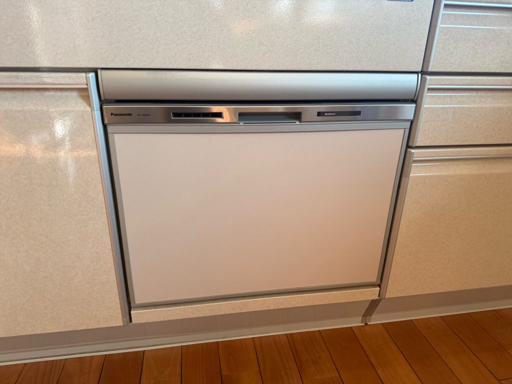 渋川市　食洗機工事　〈Panasonic　食洗機　ワイドタイプ　NP-60MS8S〉