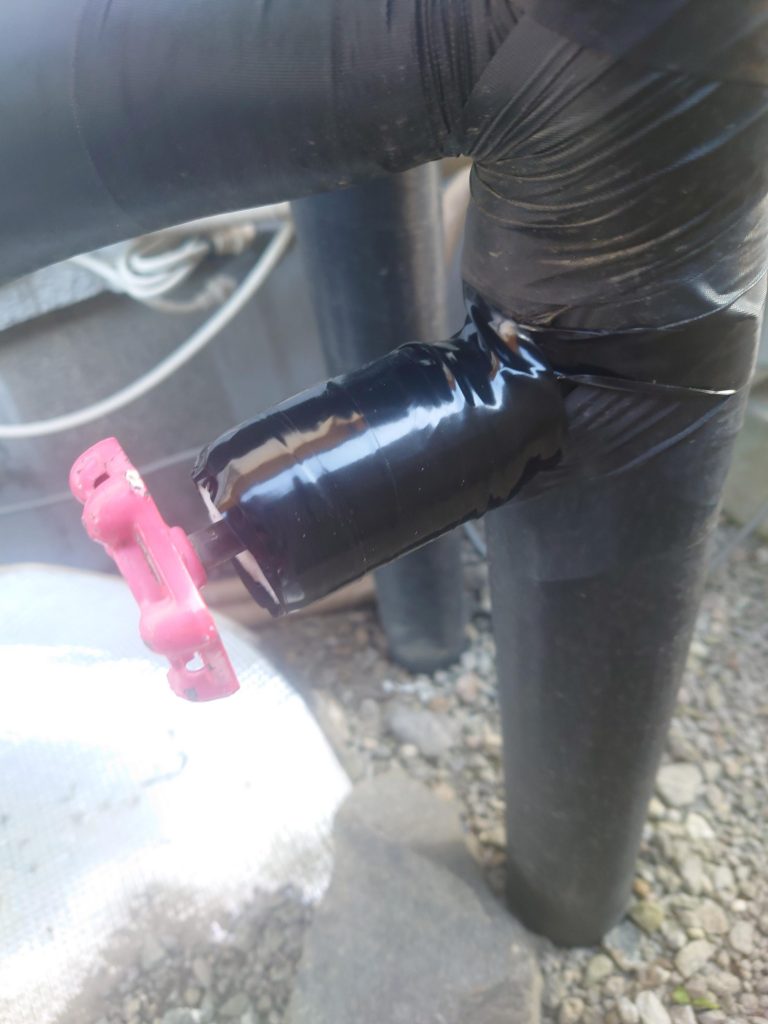 渋川市　給湯器漏水工事