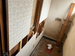 渋川市　１Ｆトイレ工事〈隅置きタンク→洋式トイレ〉