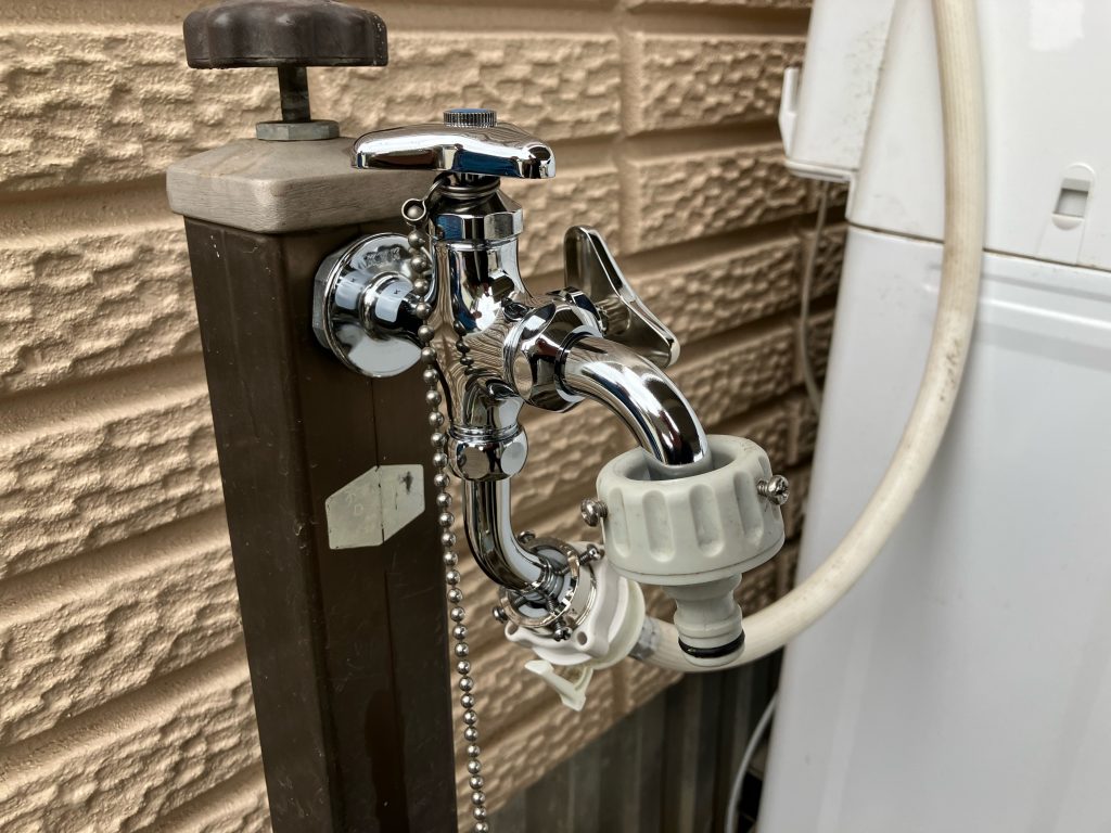 渋川市　外水道水栓工事