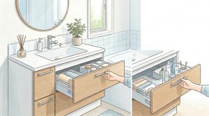 【洗面台】引き出し収納が人気です