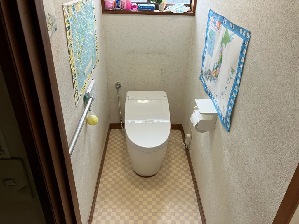 渋川市　１Ｆトイレ工事〈TOTO　GGA1〉