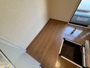 前橋市　台所床上貼り工事〈LIXIL　ラシッサＳ〉