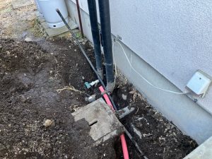 渋川市　キッチン・浴室　給水給湯管新設工事
