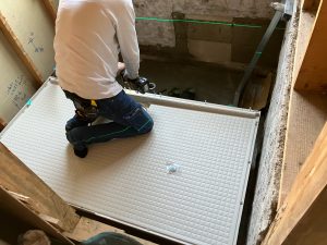 渋川市　浴室工事〈LIXIL　システムバス　リデア　Mタイプ　1616サイズ〉