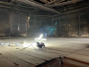 渋川市　２Ｆ床改修工事