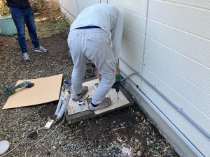 渋川市　エコキュート工事〈Panasonic  エコキュート  Sシリーズフルオート  460ℓタイプ  HE-S46LQS〉