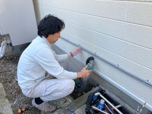 渋川市　エコキュート工事〈Panasonic  エコキュート  Sシリーズフルオート  460ℓタイプ  HE-S46LQS〉