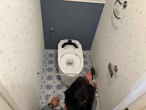 前橋市　マンショントイレ工事〈LIXIL　プレアスＬＳ〉